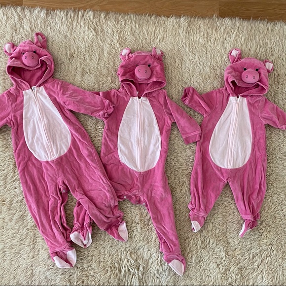 GAP Other - 3 Lil’ Pigs piggy costumes